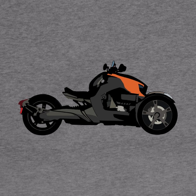 Can Am Ryker Orange Blaze by WiredDesigns